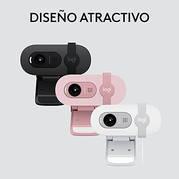 WEBCAM LOGITECH BRIO 100 WHITE 960-001615 - WEBCAM10228