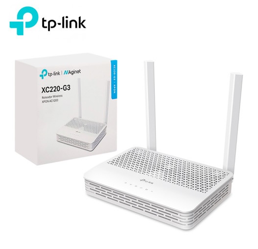 MODEM ADSL WIFI+ROUTER GPONXC220-G3 XPON GIGABIT DUAL BAND AC1200 TP LINK
(1810) - MODEM10240