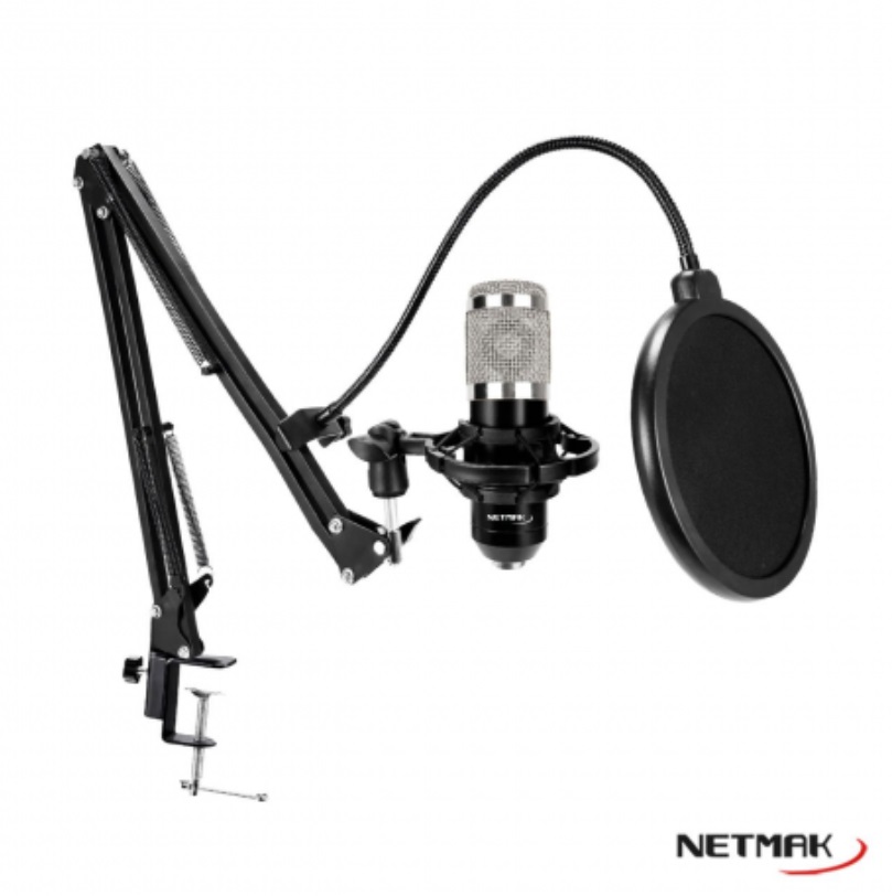 MICROFONO STREAMING NM-MS790  + BRAZO ARTICULADO