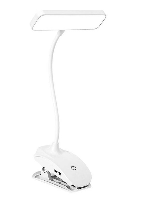 LAMPARA CON CLIP P/MESA  XO- OZ06 B RECARGABLE CAJA DAÑADA