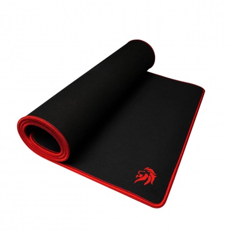 PAD MOUSE GAMER 80X30 NM-MP756 NEGRO BORDE ROJO  NETMAK