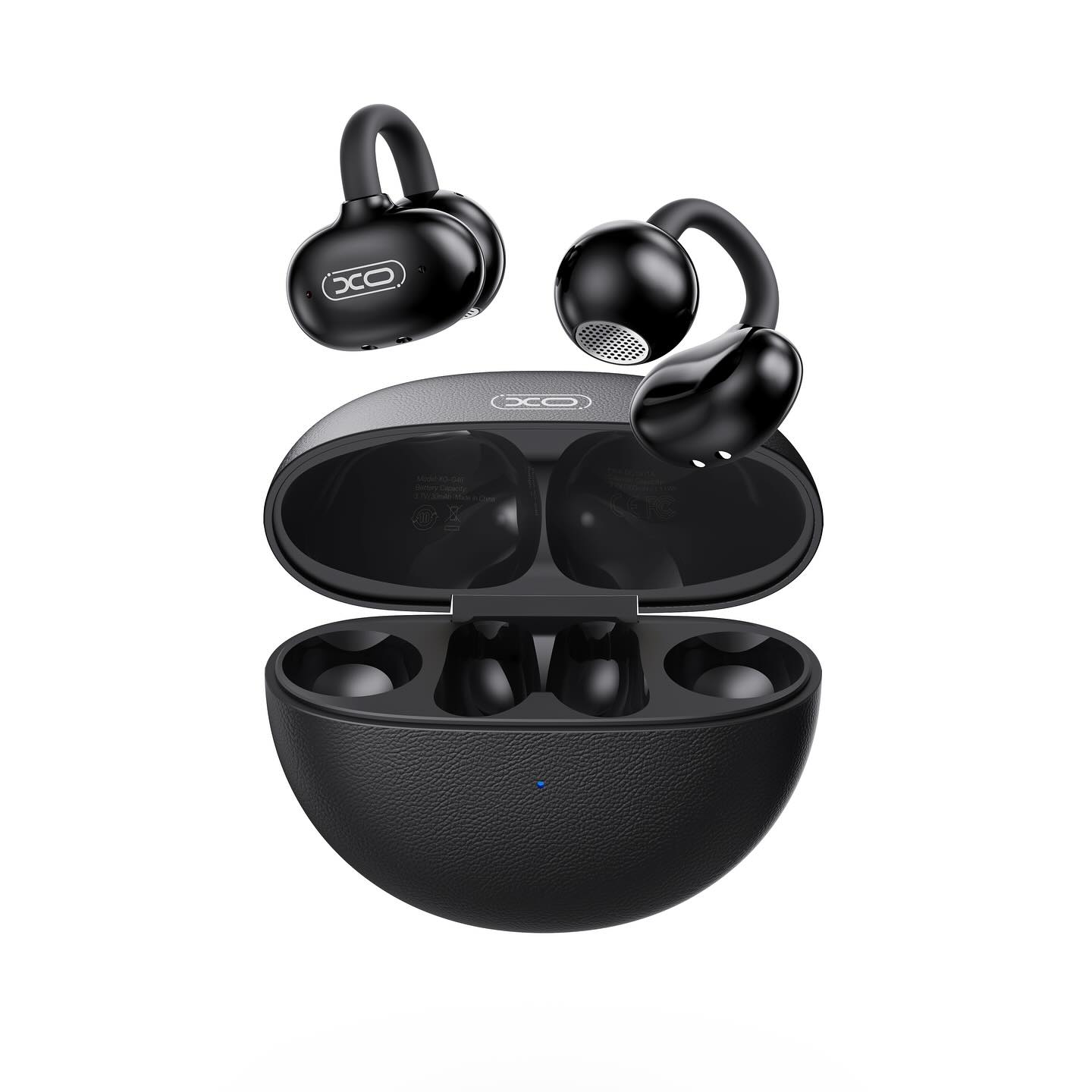 AURICULAR IN EAR BLUETOOTH XO-G46 NEGRO SIMPLE LEATHER-LIKE OWS EARBUDS