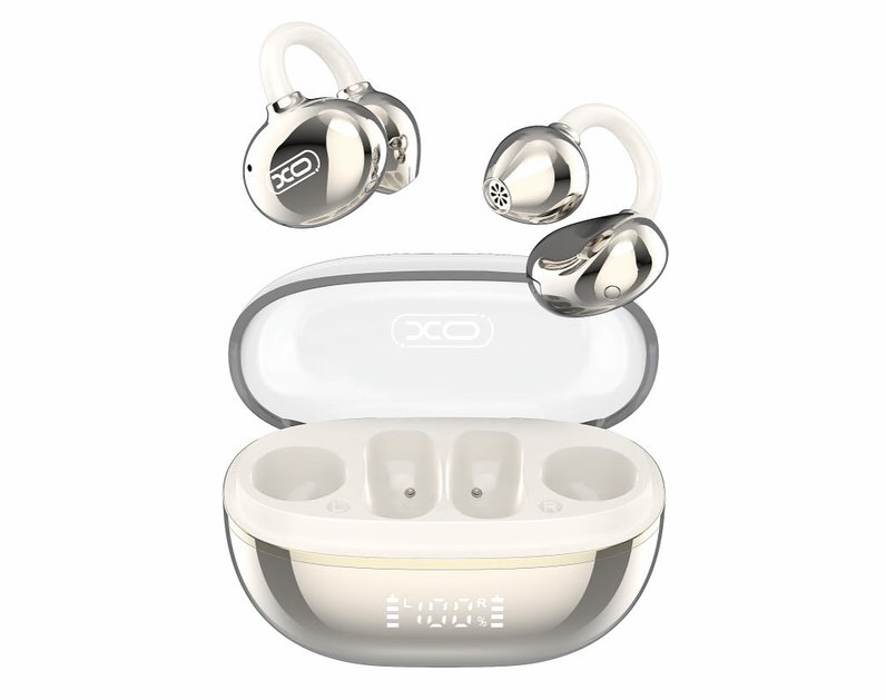 AURICULAR IN EAR BLUETOOTH XO-G43 GOLD TRANSPARENT ELECTROPLATED OWS EARBUDS