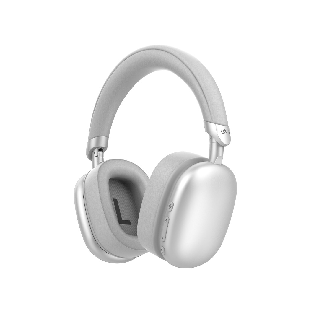 AURICULAR VINCHA BLUETOOTH  XO-BE55 SILVER FOLDING & SWIVELLING HEADBAND NOISE CANCELLING ANC HEADPHONE