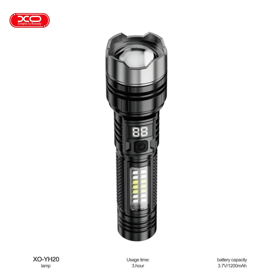LINTERNA CON ZOOM TELESCOPICO XO-YH20