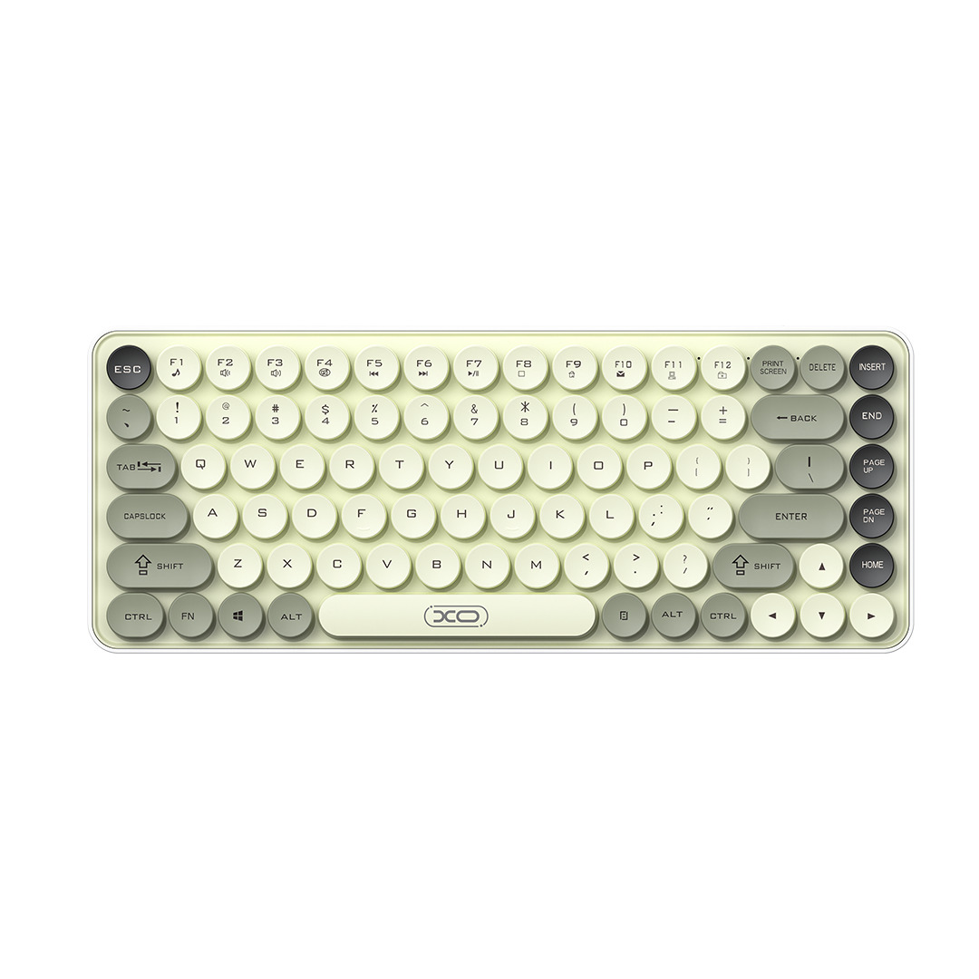 TECLADO WIRELESS/BT 80% XO-KB-12 GRIS TRICOLOR
