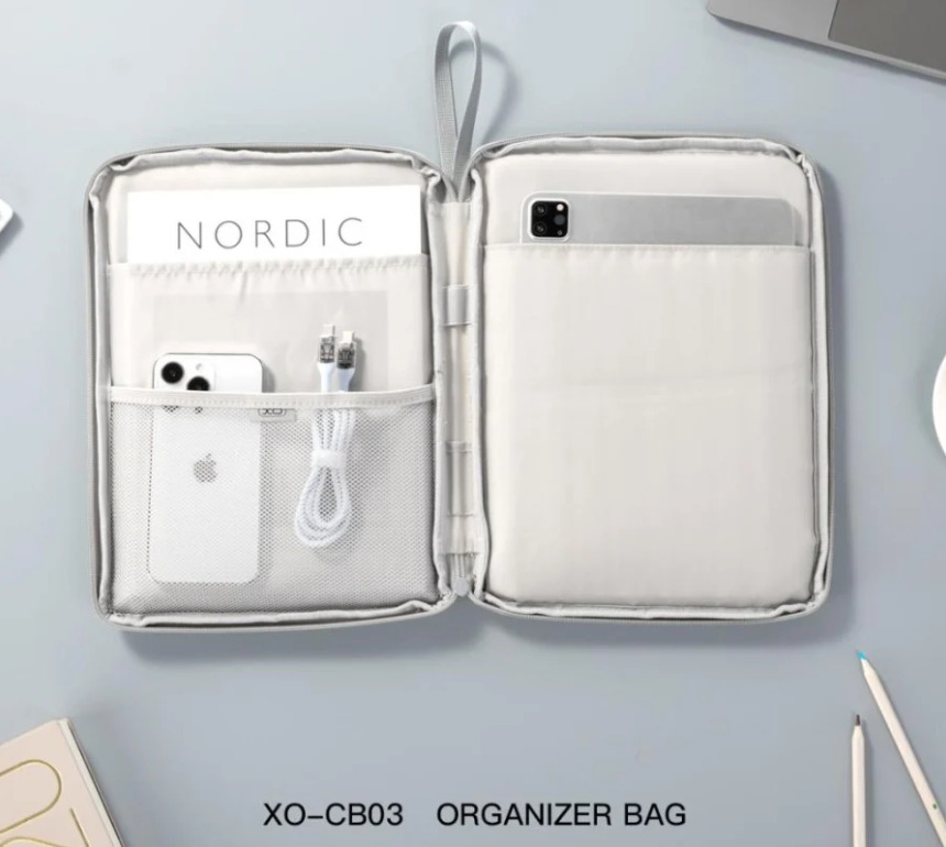 FUNDA P/TABLET 12.9"  XO-CB03 GRIS TAMAÑO: 23 X 31 X 2,34 CM IPADTABLET