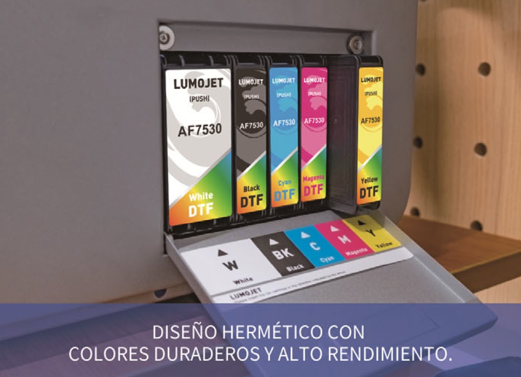 CART DTF LUMOJET NEGRO AF312BK DTF 125ML