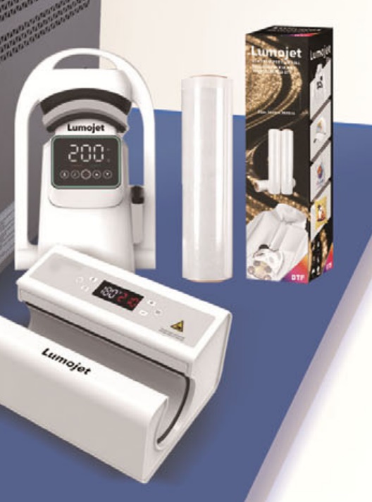 PRENSA GORRAS Y TAZAS DTF LUMOJET