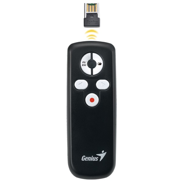PUNTERO INALAMBRICO MEDIA POINTER 100 - GENIUS 31090015101 - PUNTERO03973