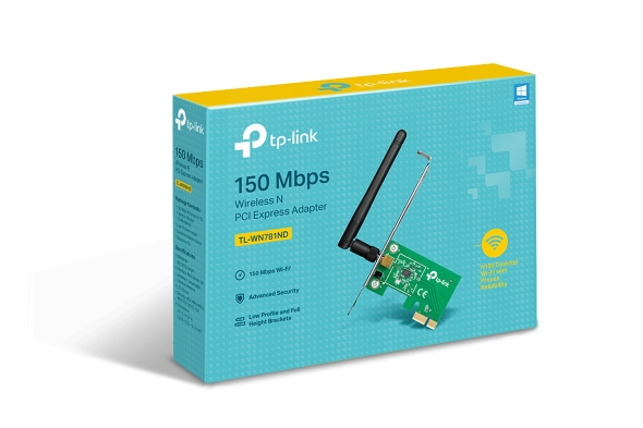 PLACA DE RED PCI-E WIFI (TL-WN781ND) 150MBPS WIRELESS - TP-LINK - PLACAWN781ND