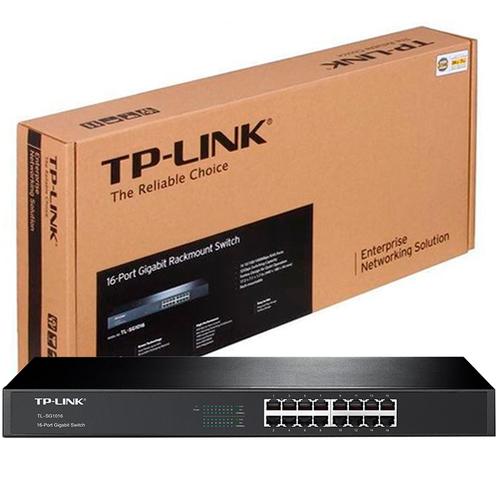 SWITCH 16 PORT (TL-SG1016) 10/100/1000 RACK - TP-LINK
0095 - SWITCHSG1016