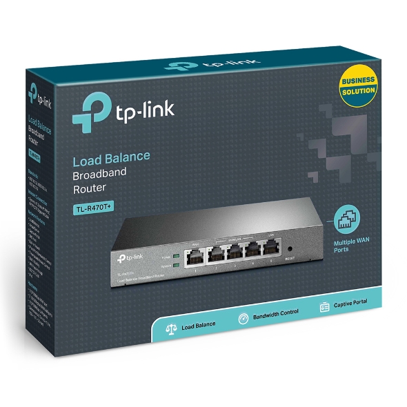 ROUTER 1 P DUAL CON BALANCEADOR (TL-R470T+) - TP-LINK - ROUTERR470T
