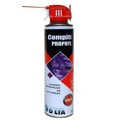 LIMPIADOR COMPITT PROPHYL 315G (610131) C/GATILLO ALCOHOL ISOPROPÍLICO DE ALTA PUREZA - PHA - LIMPIA04722