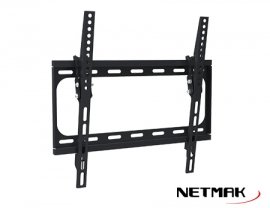 SOPORTE MONITOR/TV FIJO 35 A 55 NM-ST09 VESA 400X400 INCLINACION VERTICAL  NETMAK