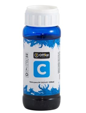 TINTA ALT P/HP 200CC B CYAN OGT52C OFFICEINSUMOS.COM