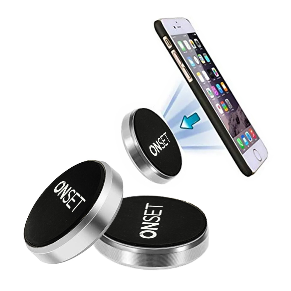 SOPORTE UNIVERSAL IT2100 MAGNETICO DE CELULAR P/ AUTO-PLATEADO - ONSET