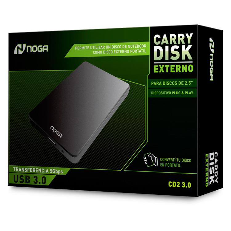 CARRY DISC EXTERNO 3.0 - CD2 3.0 - NOGA NET - CARRYDISK07425