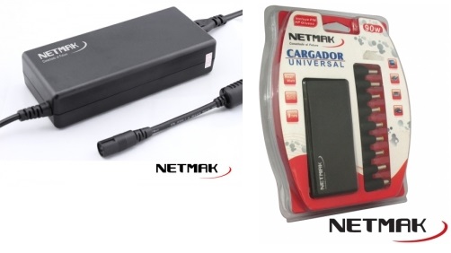 CARGADOR NOTEBOOK NM-1284 AUTOMATIC UNIVERSAL 65W - CARGADOR07443