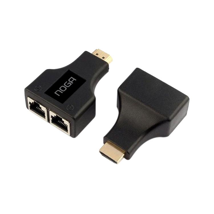 ADAPTADOR DE RED PAR DE EXTENSORES HDMI-UTP - HDMI-EXT30M - NOGA NET - ADAPTADOR07576