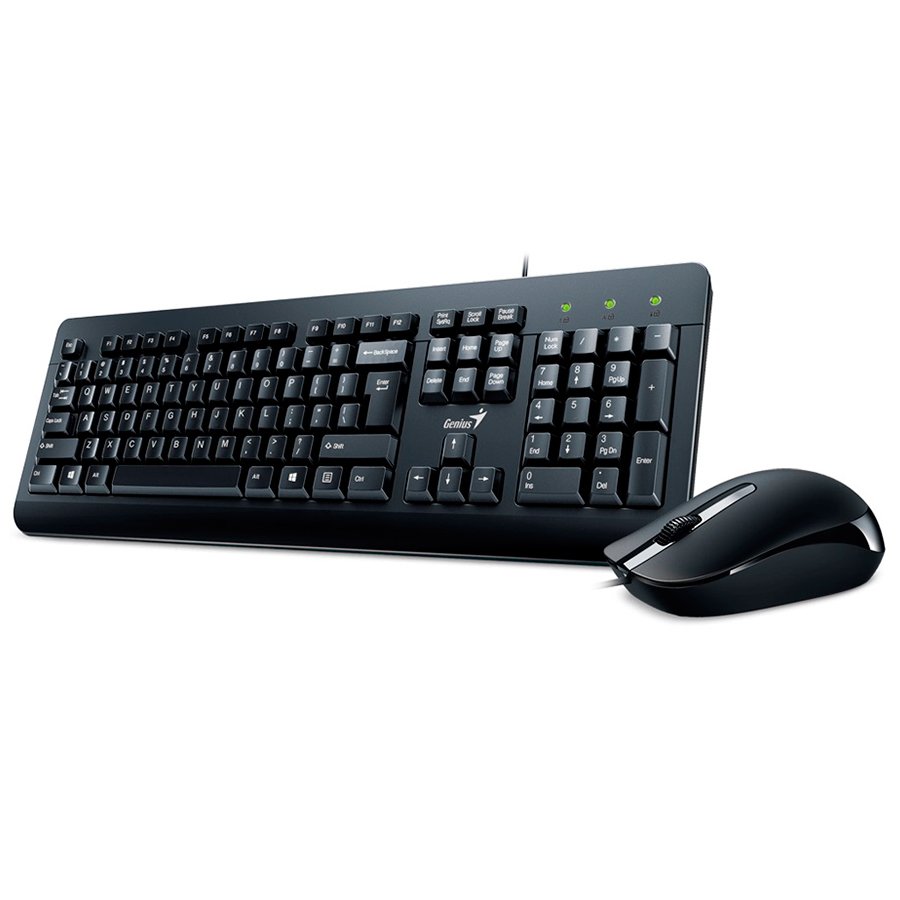 TECLADO + MOUSE USB KM-160 GENIUS 
31330001414