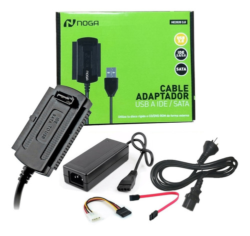 ADAPTADOR DATOS USB A IDE Y SATA 3.0 - HE2020  3.0 NOGA NET

HE2020 3.0 - ADAPTADOR08066