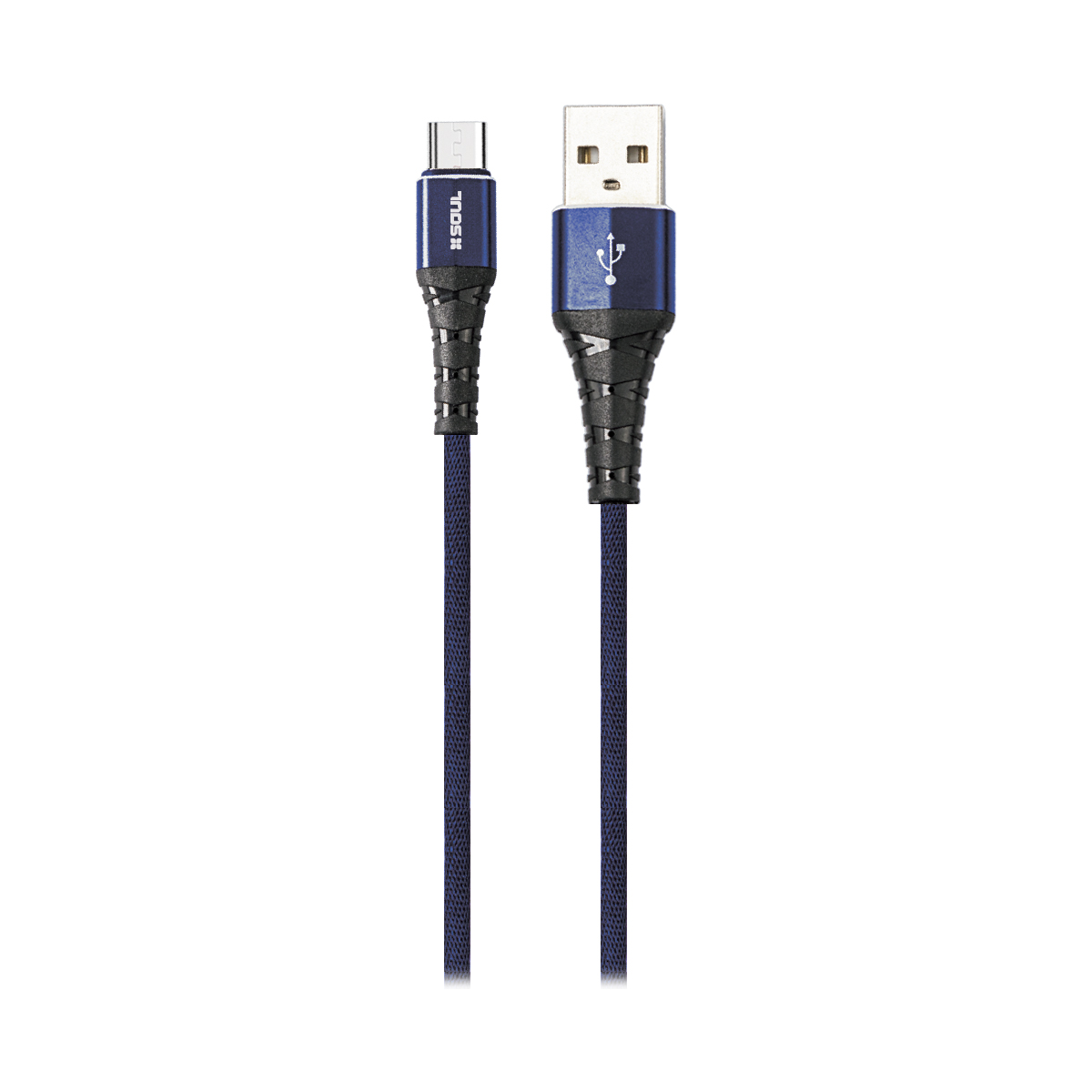 CABLE USB 2.0 A MICRO USB 1.00 MTS USB-FJMICRO1AZ FULL JEANS AZUL 1MTS - SOUL - - CABLE08139
